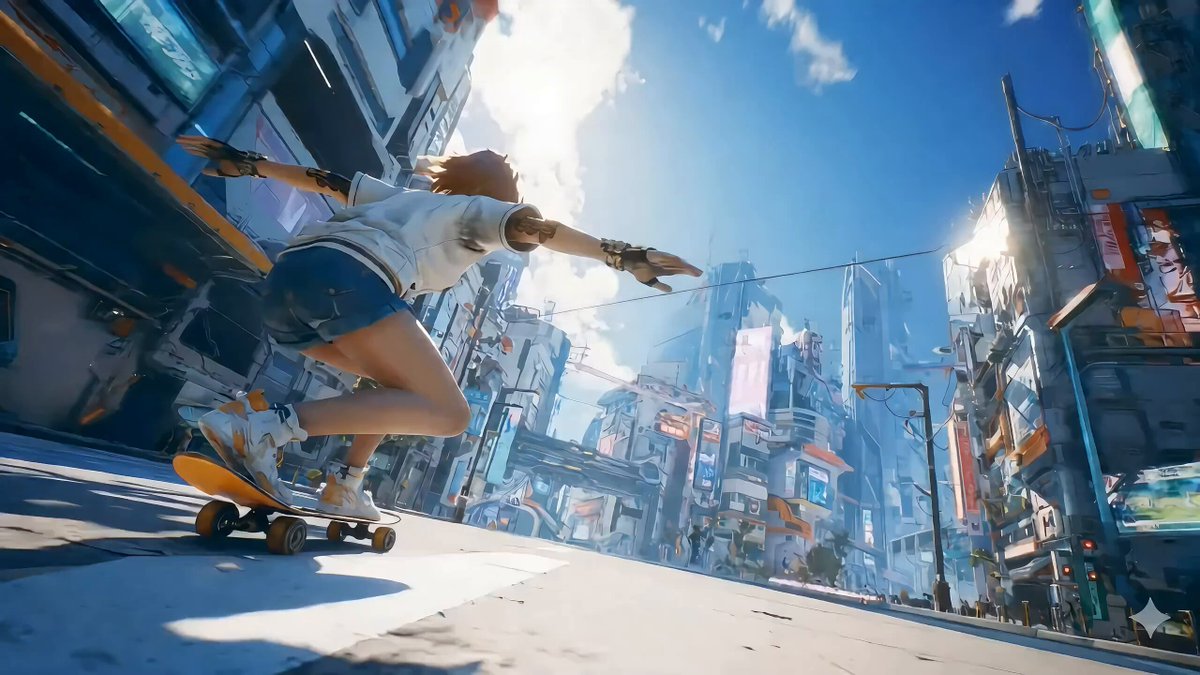 Urban Street Skating Speed