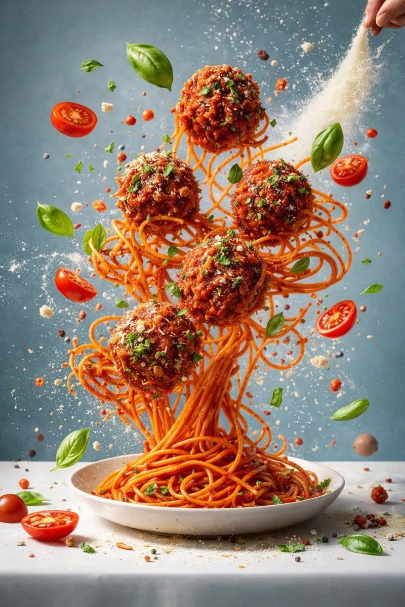 Hyper-Realistic Salad Explosion Food Photography Prompt 3