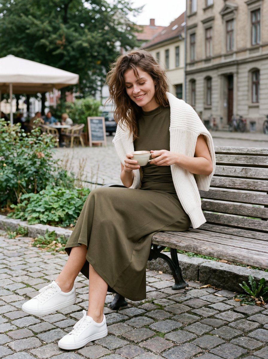 Candid Fashion Lifestyle Shot with Reference 2