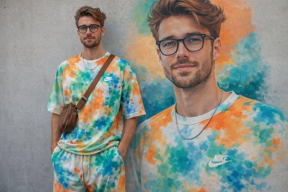 Minimal Mural Portrait 1