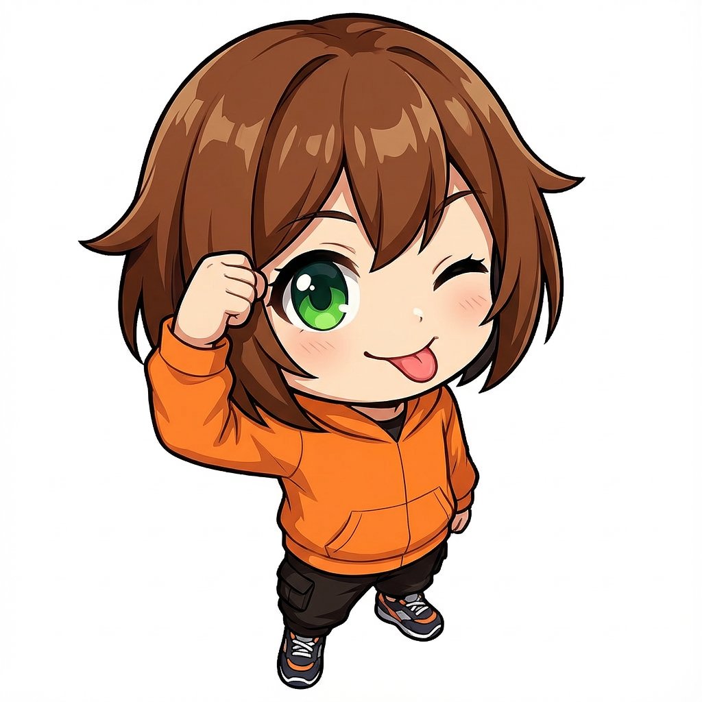 Chibi Character Tehepero Pose Prompt for Nano Banana Pro 1