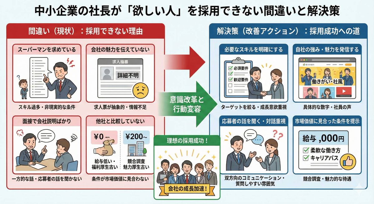 Infographic about a CEO struggling with hiring 1