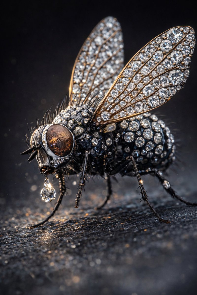 Macro Realism of Mechanical and Gemstone Insects 3