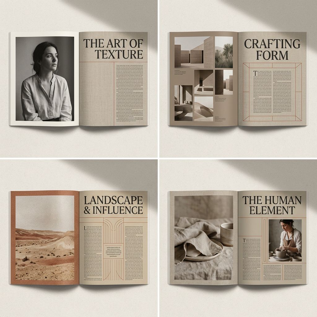 Editorial Magazine Spread Concept Prompt 1