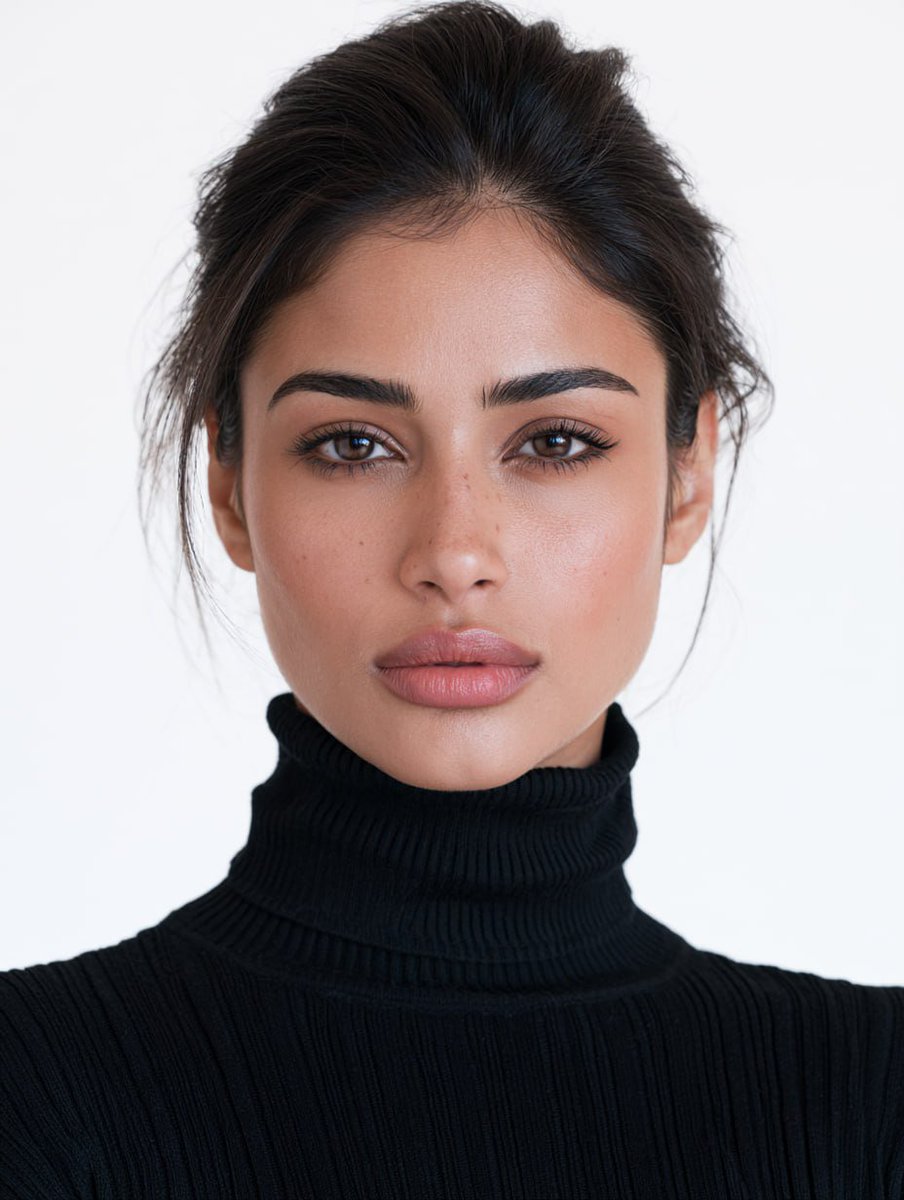 Cinematic South Asian Model Portrait 1