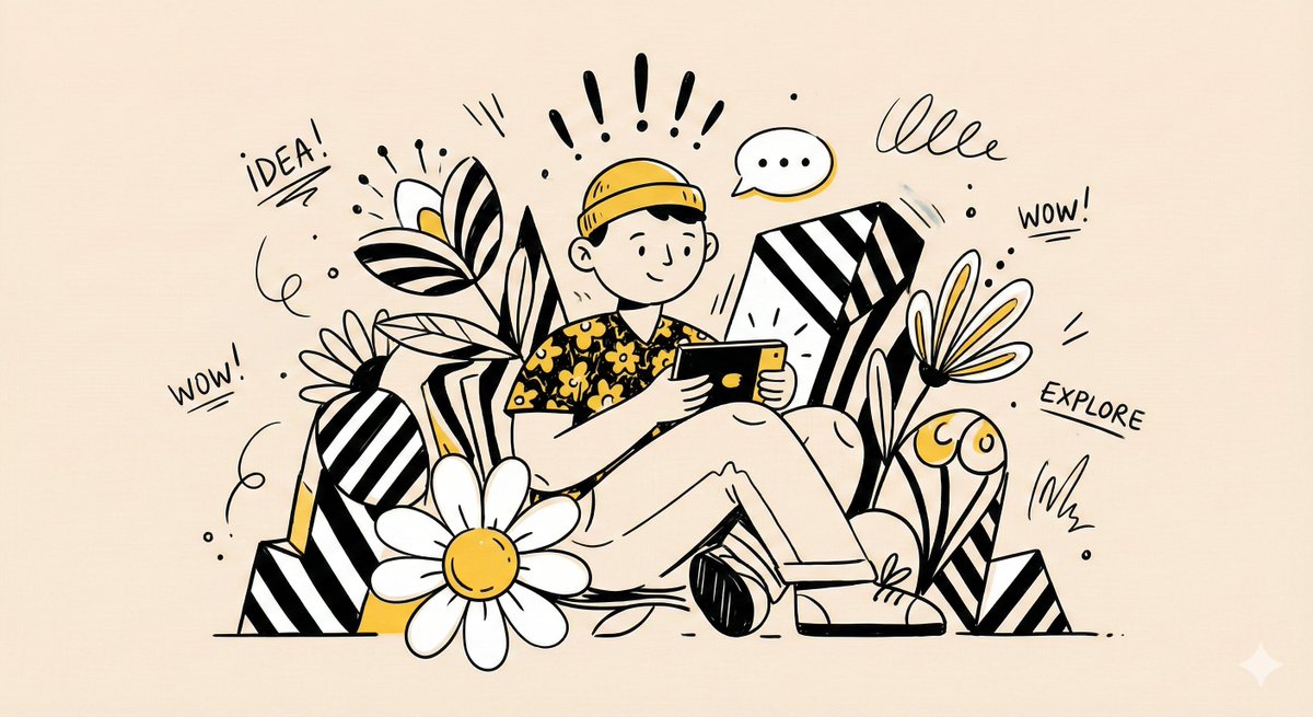 Whimsical Flat Illustration Generator 1