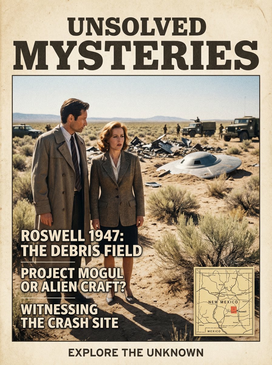 Roswell Incident Magazine Cover 1