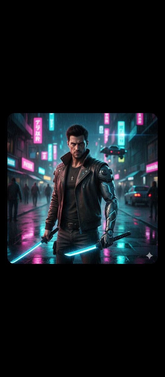 Cinematic Cyberpunk Tokyo Street Scene Prompt 1