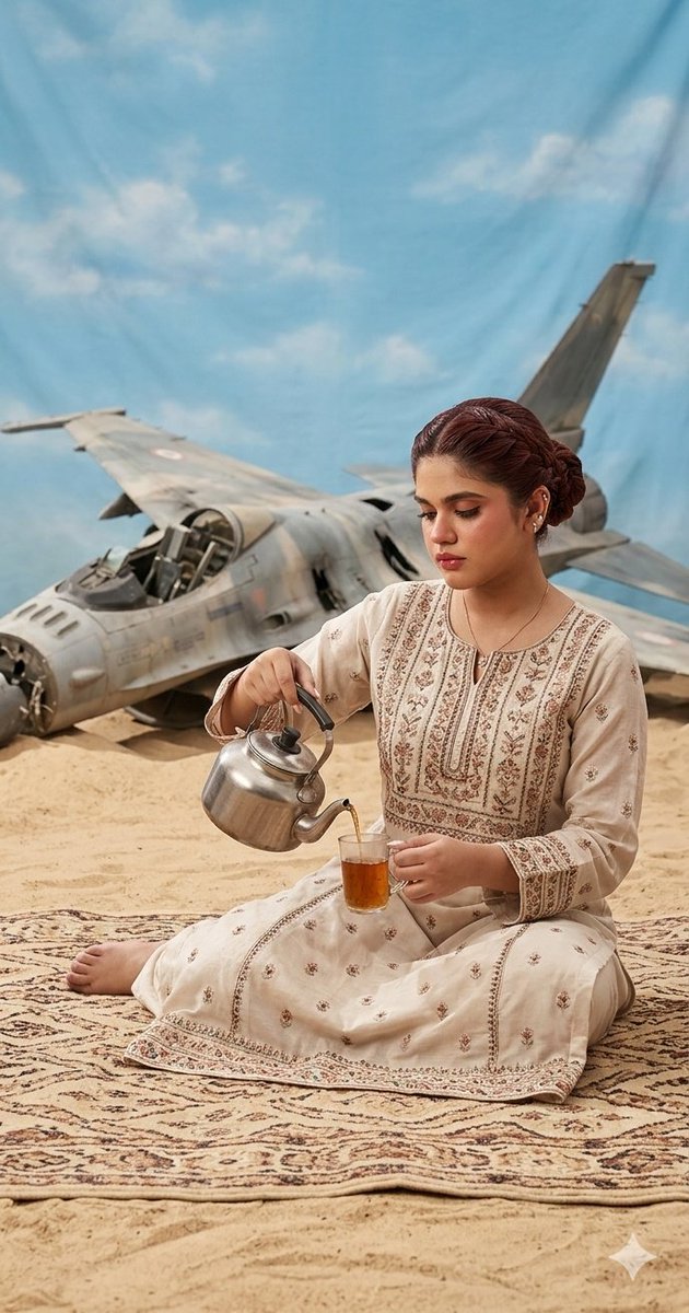 Surrealist Desert Tea Ceremony 1