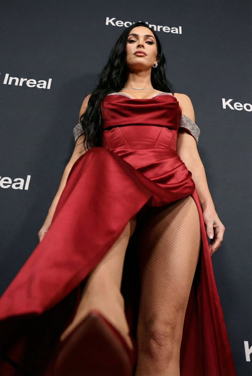 Extreme Worm's Eye View Portrait of Megan Fox 2