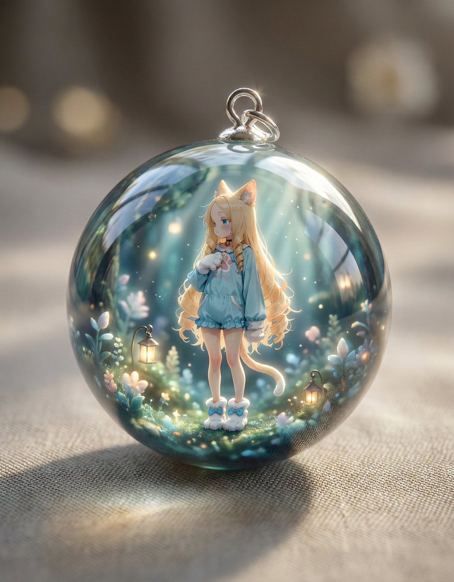 Resin Charm Illustration Prompt 2