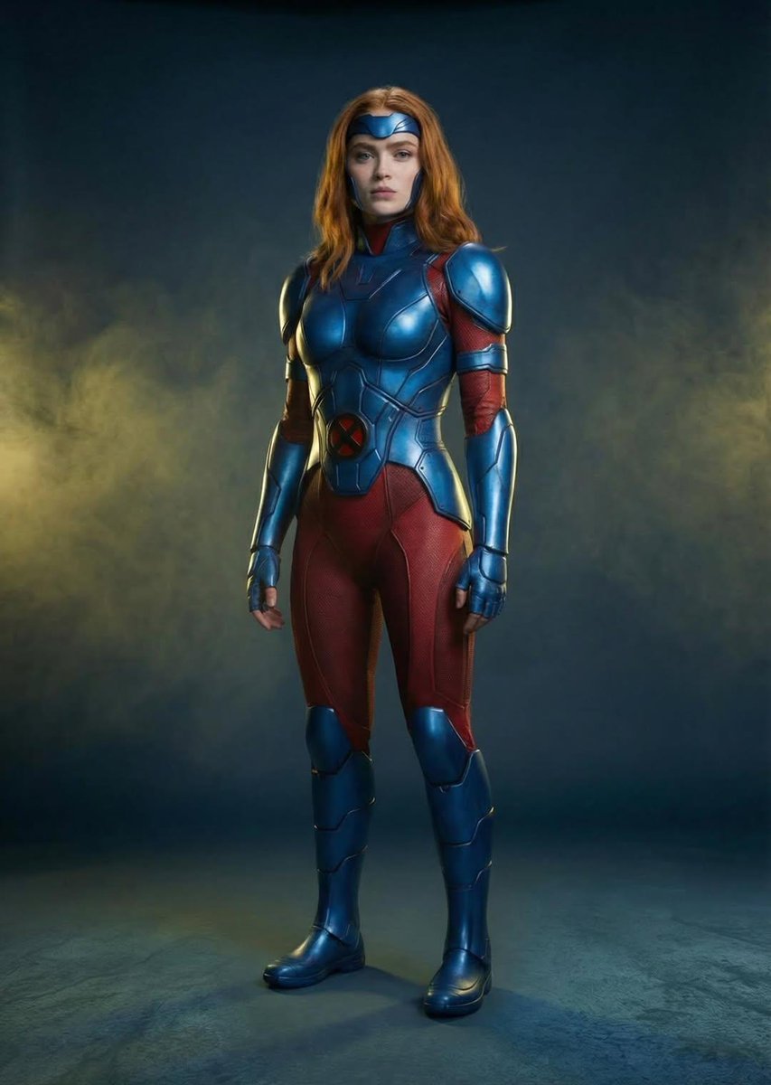 Cinematic Concept Art of Sadie Sink as Jean Grey 3