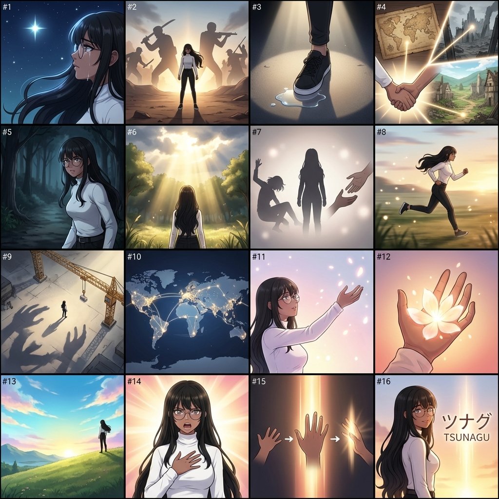 AI Anime Music Video Storyboard Prompt 1