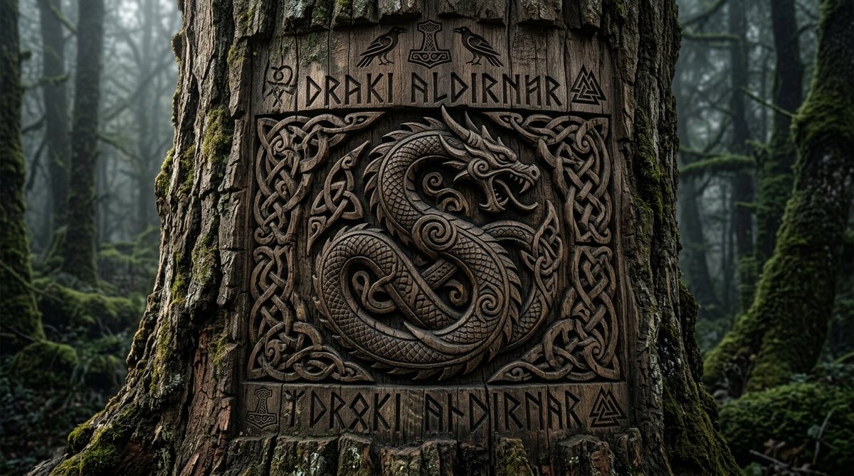 Viking Tree Carvings 2