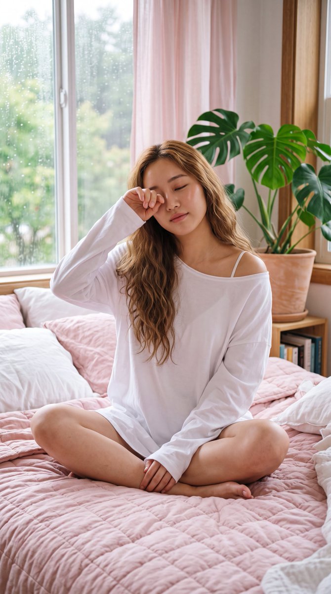 Cozy Bedroom Morning Portrait 4