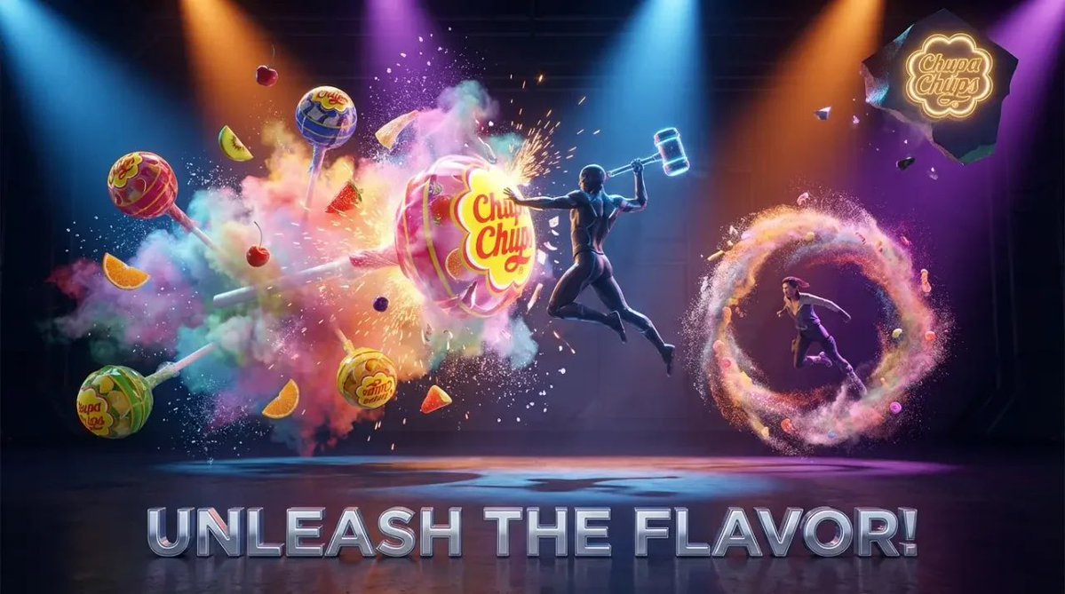 Cinematic 3D Action Advertisement Prompt 1