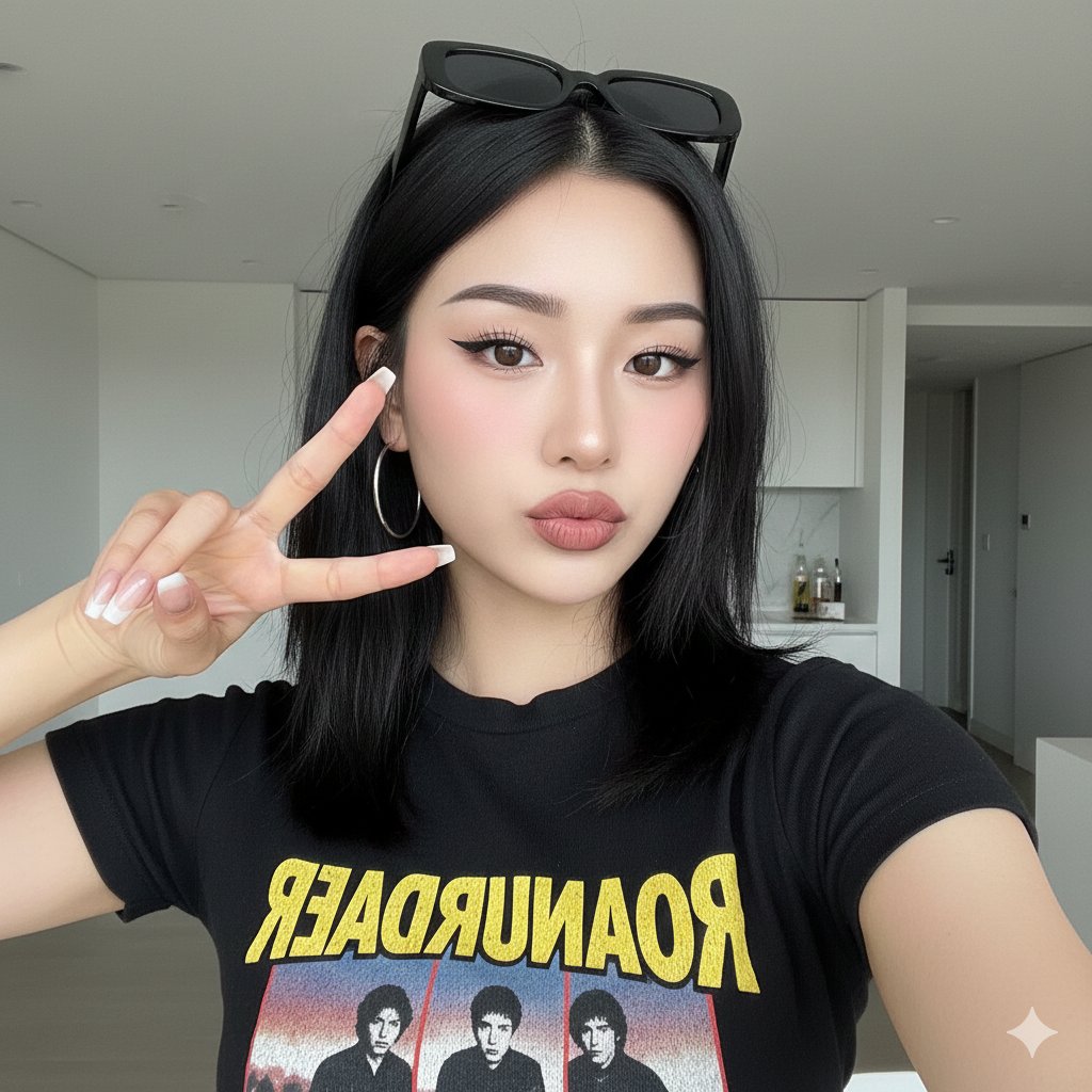 Ulzzang/Douyin Selfie Portrait Prompt 2