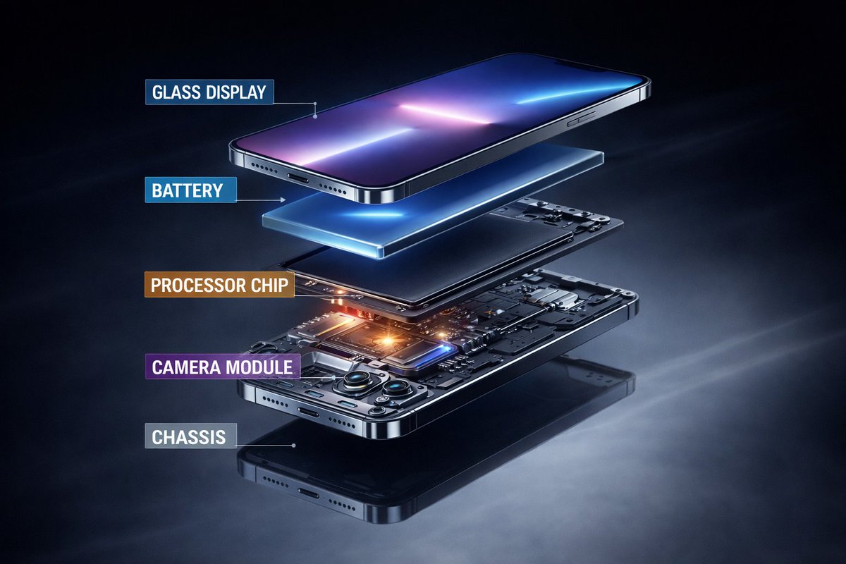 Ultra-Premium Futuristic Smartphone Product Photo 1