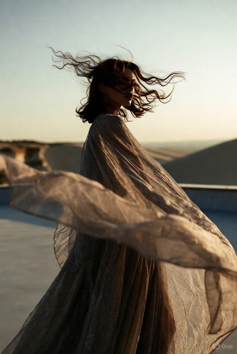 High-Fashion Cinematic Motion Shot 3