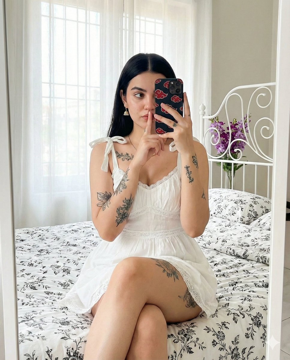 Ultra-Realistic Mirror Selfie with Akatsuki Phone Case 1