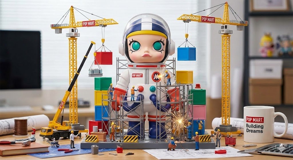 Miniature Construction Site Ad for a Product 2