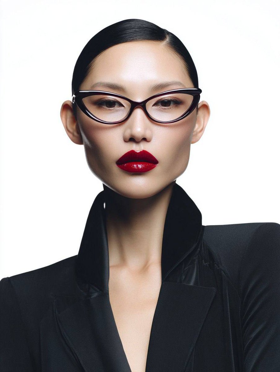 Avant-Garde Asian Fashion Model 2