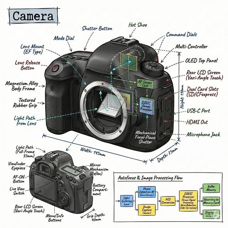 Technical Infographic Overlay on a Photorealistic Object 4