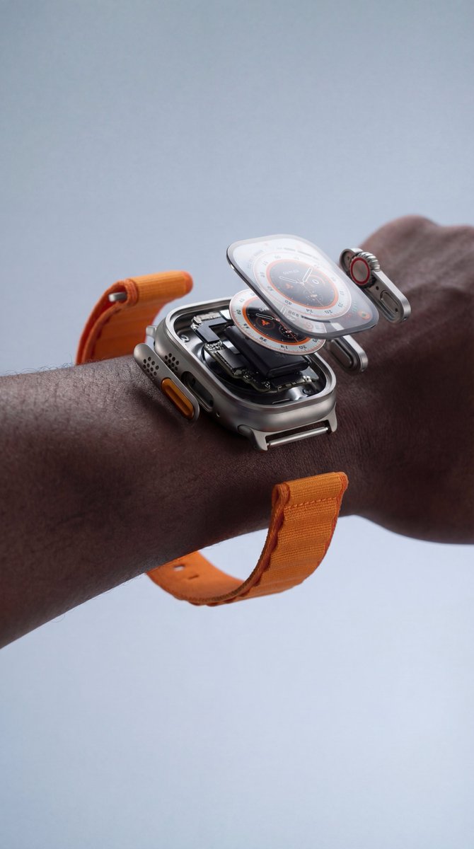 Macro Studio Shots of Apple Watch and iPhone 17 3