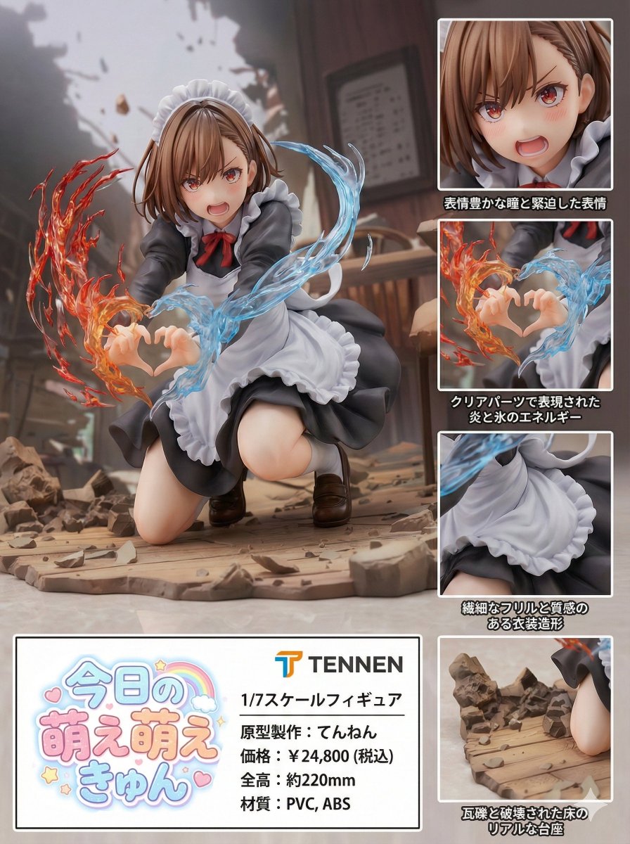Photorealistic PVC Figure Product Introduction Layout 1