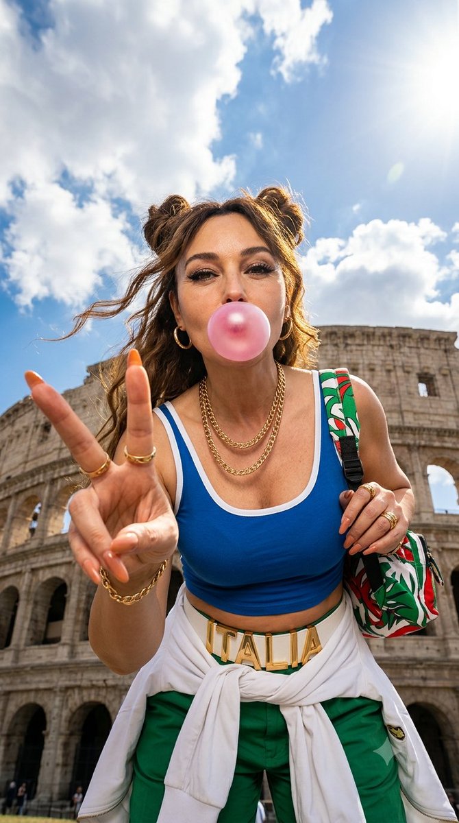 Colosseum Travel Fashion Portrait 4