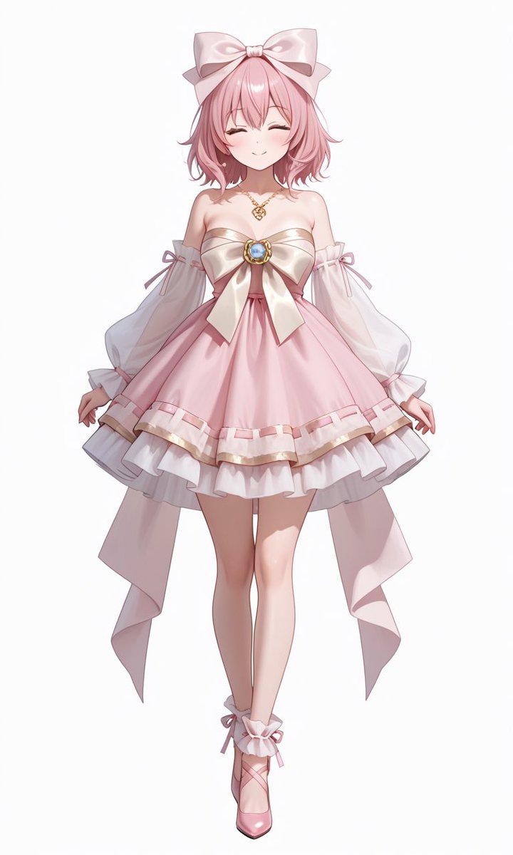 Cute Ribbon Coordinate Fashion Prompt 3