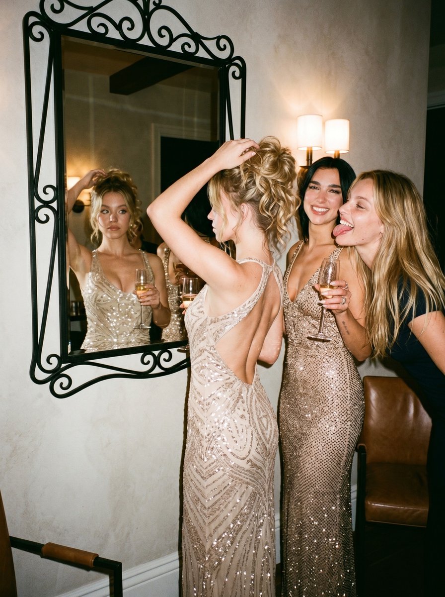 Candid Party Film Photo Portrait 2