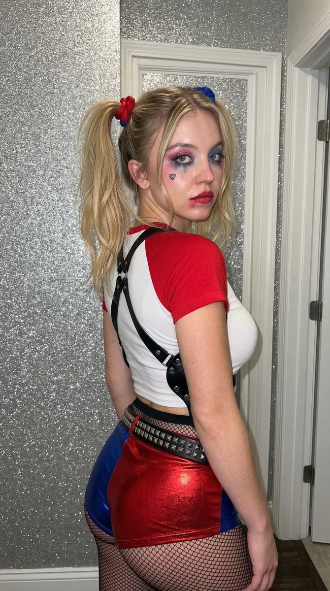 Harley Quinn Cosplay Side-Profile Snapshot 2