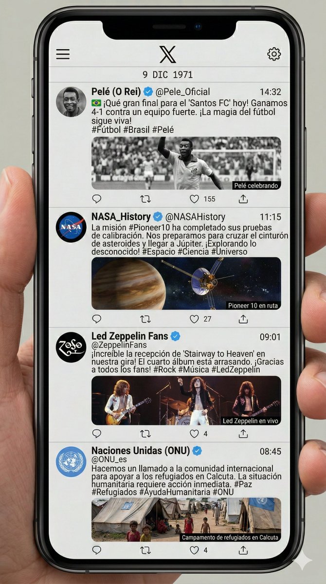 Historical Social Media Feed Generation 1