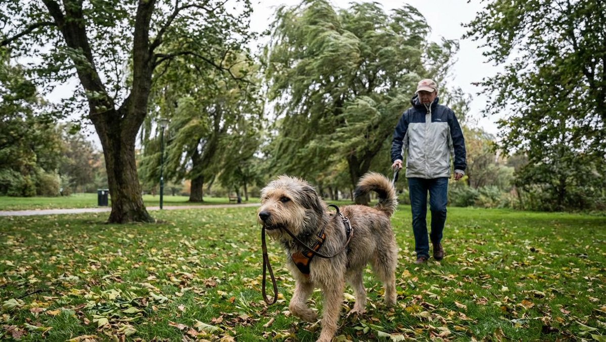 Opposite of Normal Relations: Dog Walking a Human 1