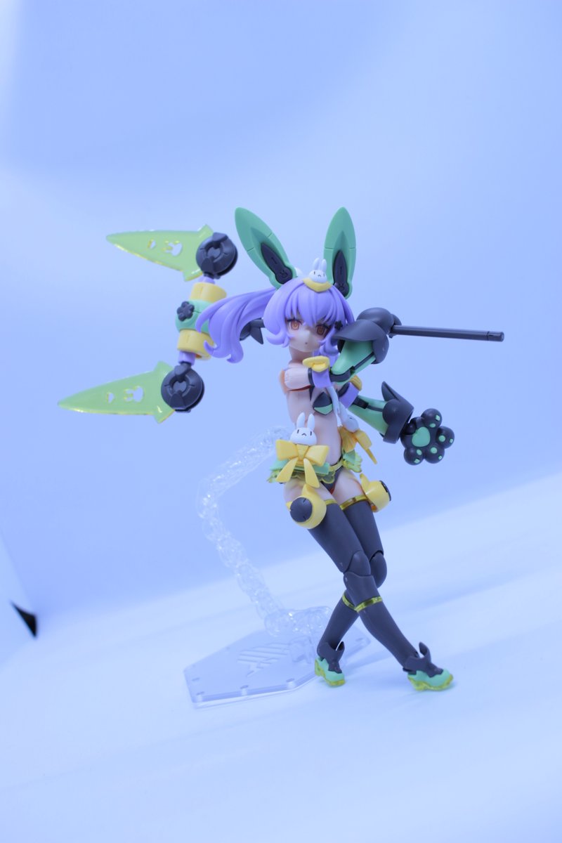 Low-Poly Character Figure of Megami Device 2