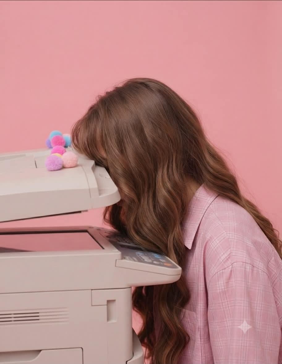 Pink Monochromatic Office Fashion Editorial 2