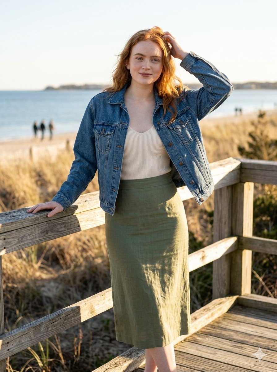 Golden Hour Portrait on a Boardwalk 2