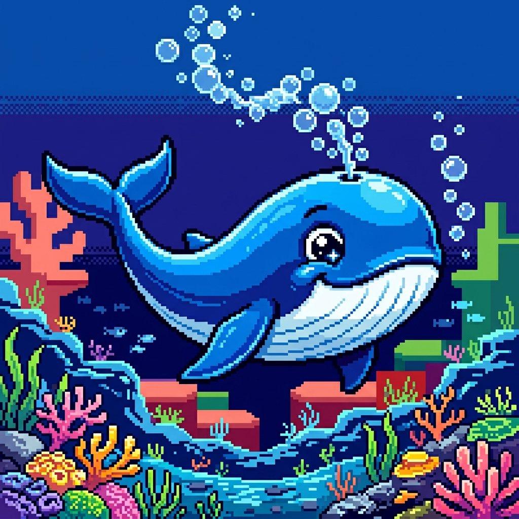 Pixelated Cartoon Animal Image 4