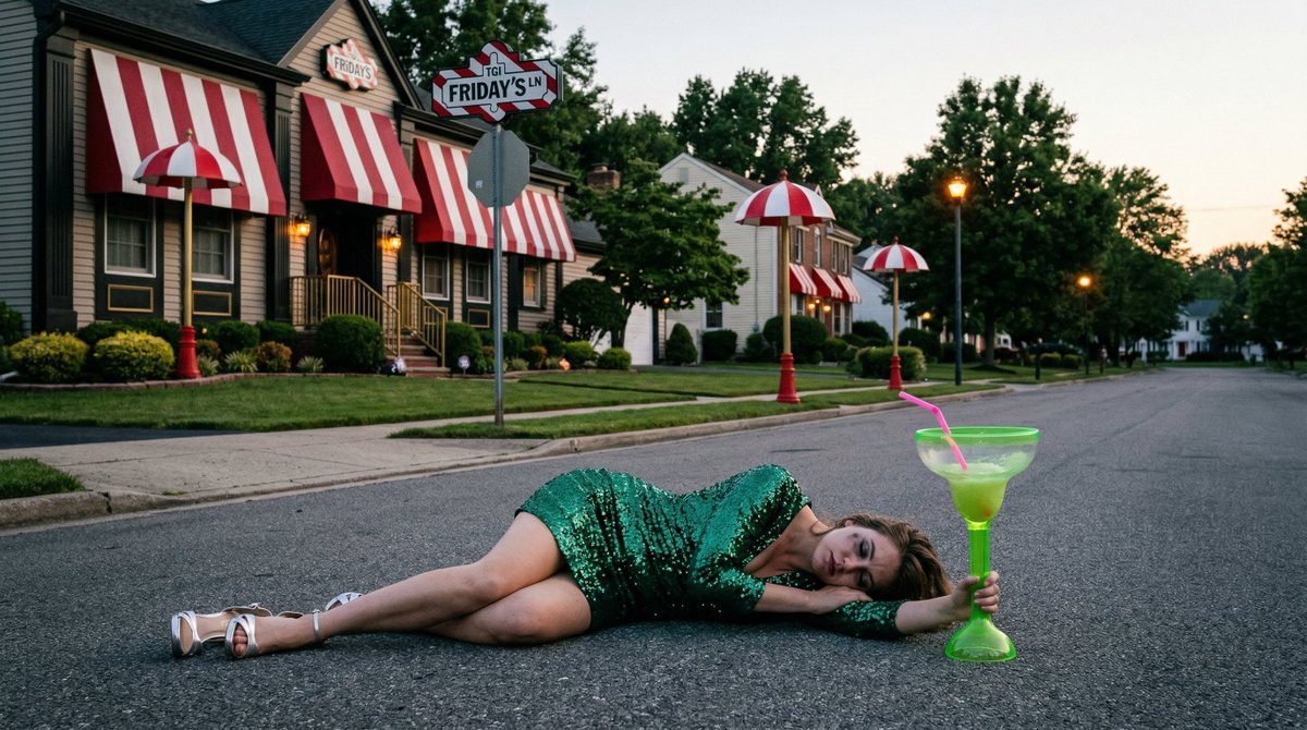 Suburban Neighborhood Designed by Fast Food Chains 3