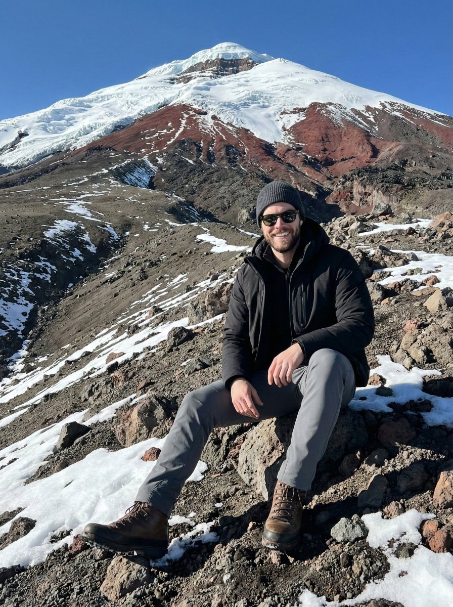 Hyper-realistic Editorial Photo at Cotopaxi, Ecuador 2