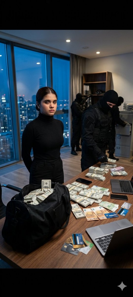 Cinematic police raid scene 2