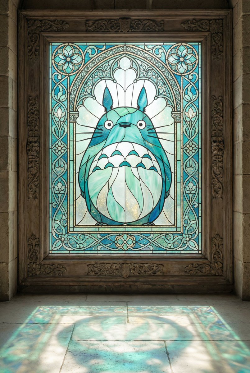 Stained Glass Window Art Prompt 1