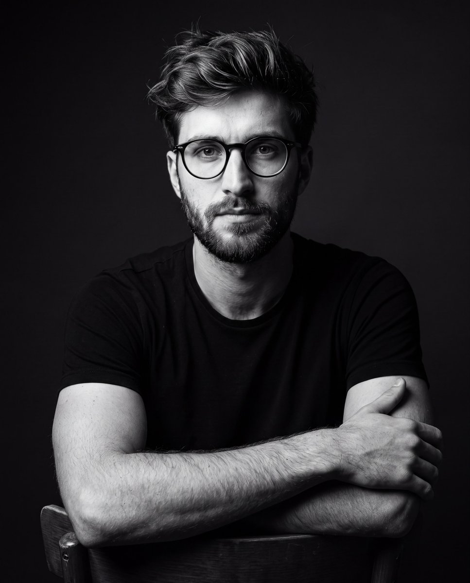 Cinematic Male Studio Portrait 1