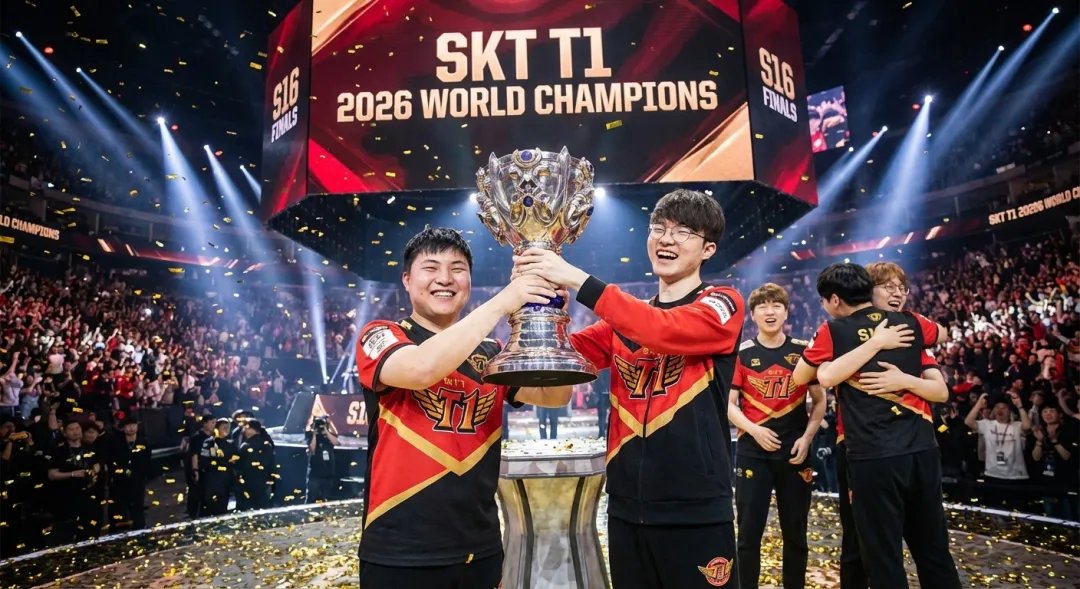 SKT S16 championship win with Uzi and Faker 4