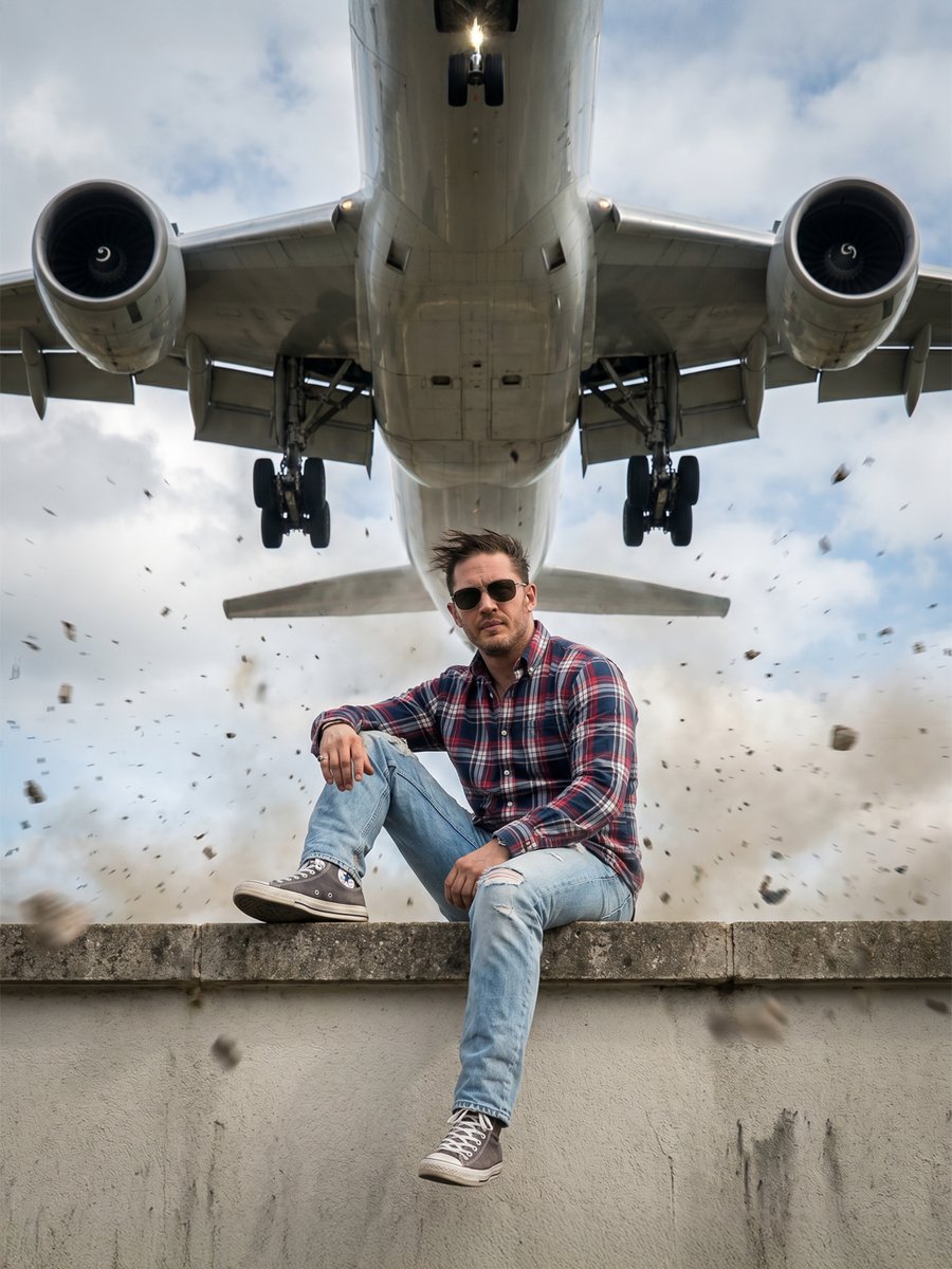 Extreme Low Angle Airplane Scene 1