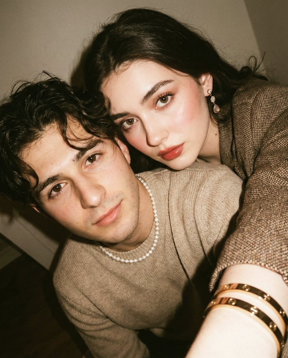 Vintage Film Selfie with Direct Flash 1
