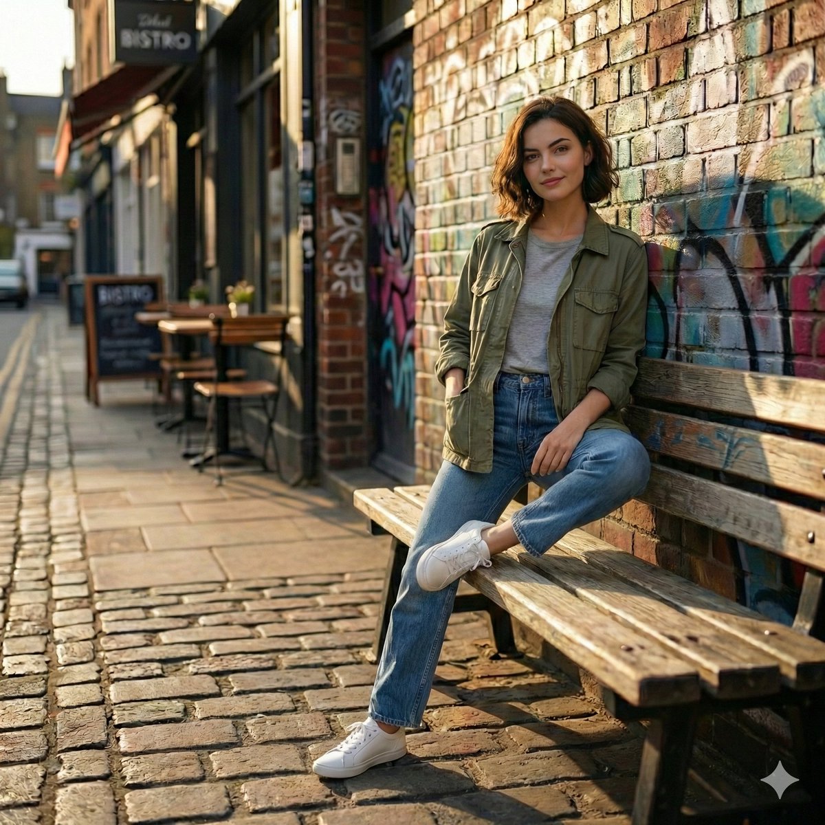 Cinematic Urban Street Scene Prompt 1