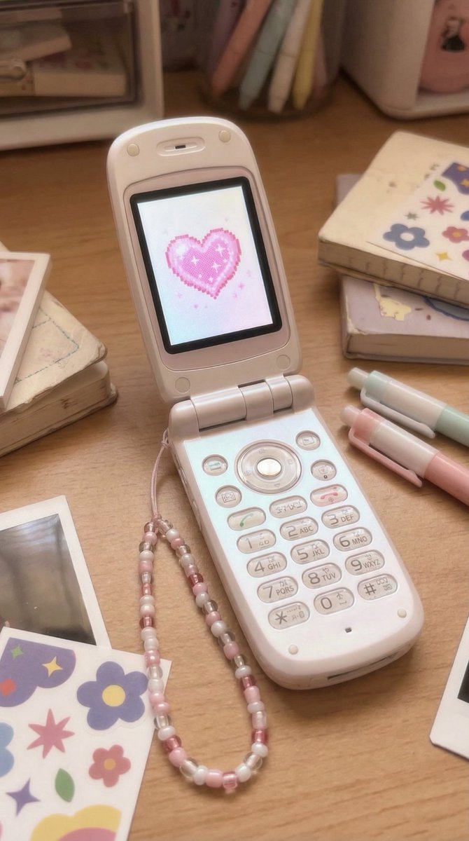 Nostalgic Japanese Flip Phone (Garakei) Display Generator 2