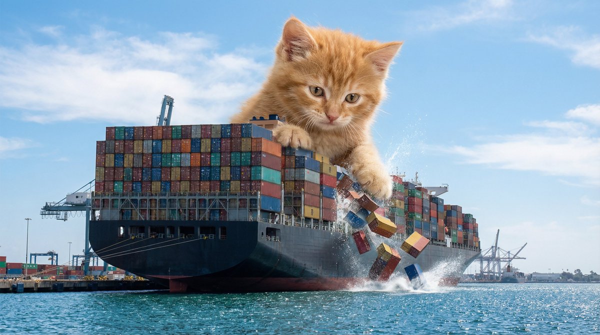 Kaiju Kitten Destroying Sydney Waterfront 3